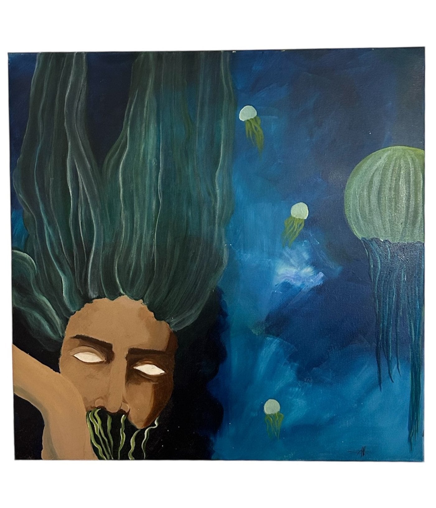 Le Chant des Profondeurs (59.5x59.5cm)